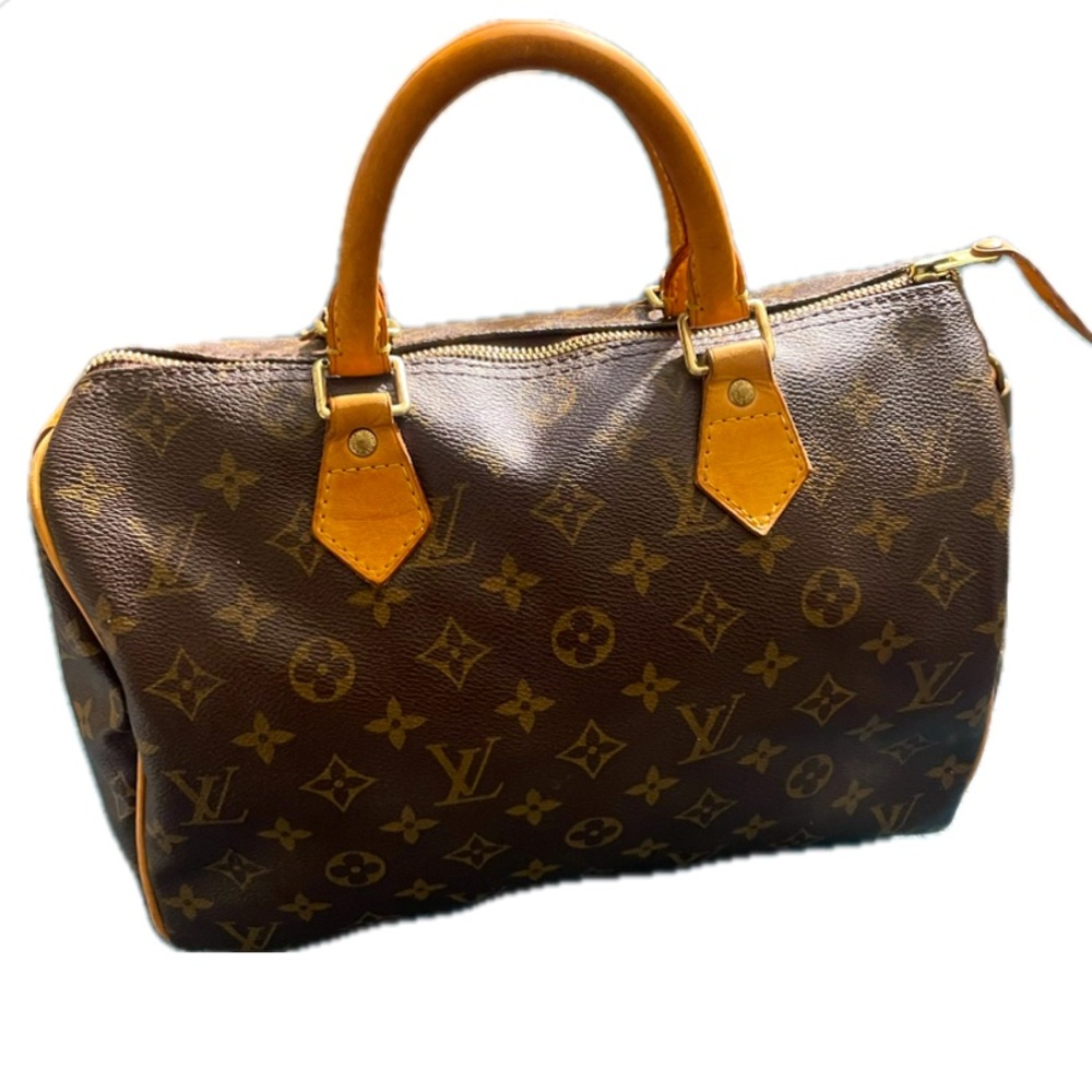 Stunning and timeless LV Louis Vuitton monogram speedy bag 30